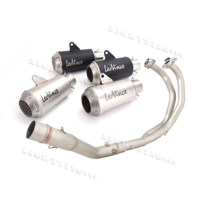 For Yamaha YZF R3 MT03 2016-2023 Whole Exhaust System Header Pipe 51mm Mufflers