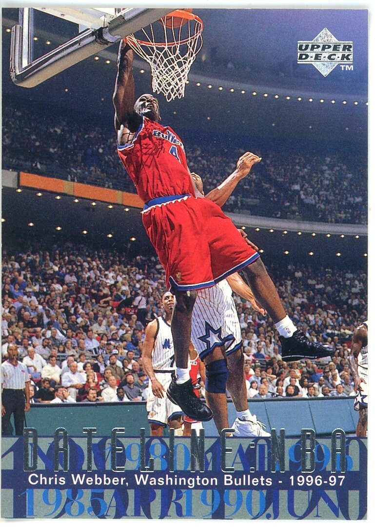 1996-97 Upper Deck - #329 Chris Webber