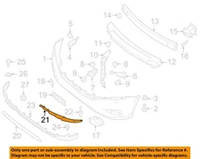 NISSAN OEM 13-16 Pathfinder Bumper Components-Lower Deflector 960123KA0A