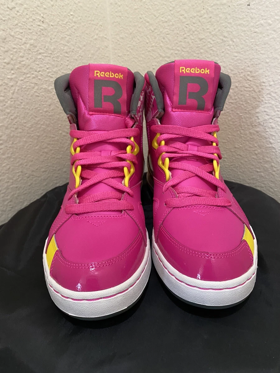 Reebok high hotsell tops mens pink