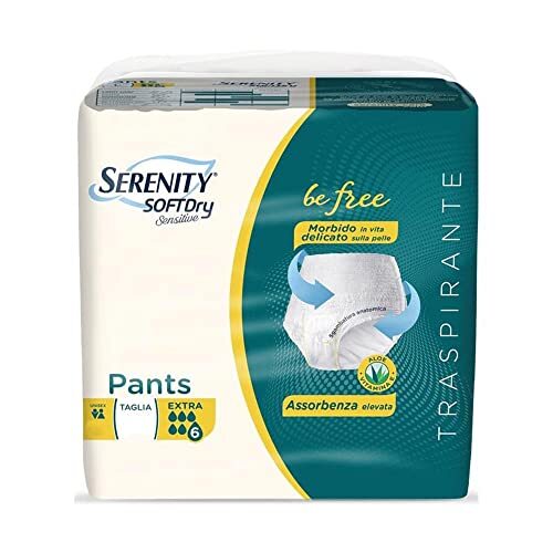 SERENITY Pants SD Sens.Ex XL 14pz