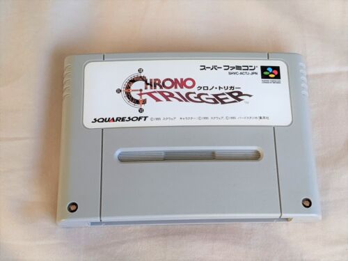 Chrono Trigger Super Famicom Nintendo Japanese SNES NTSC-J JAPAN Import - Foto 1 di 2