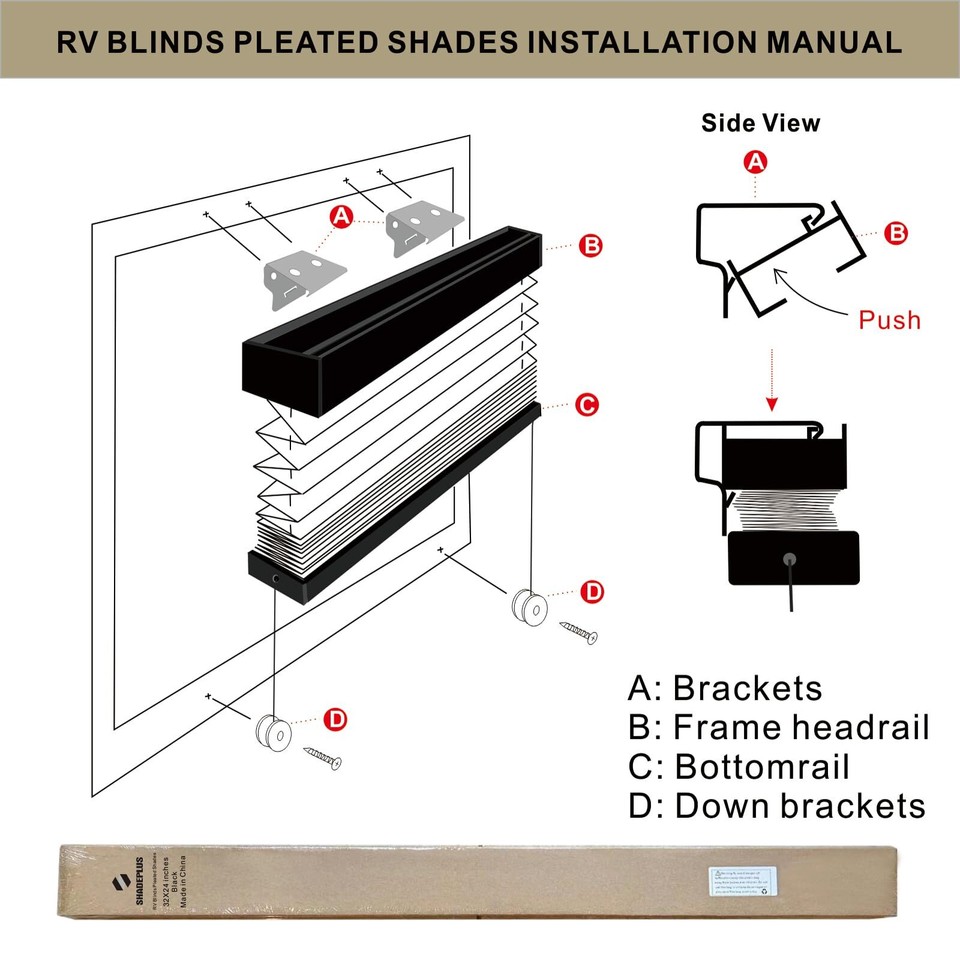 RV Blinds,RV Pleated Shades,RV Blinds Pleated Shades,RV Window Shades