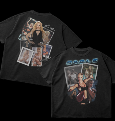 SABLE WWF Vintage Bootleg Rap Tee | WWE Wrestling Diva Washed