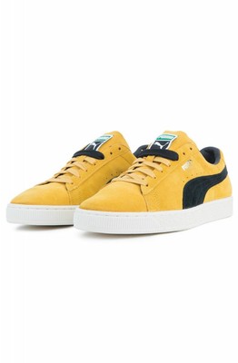 puma suede hombre amarillo