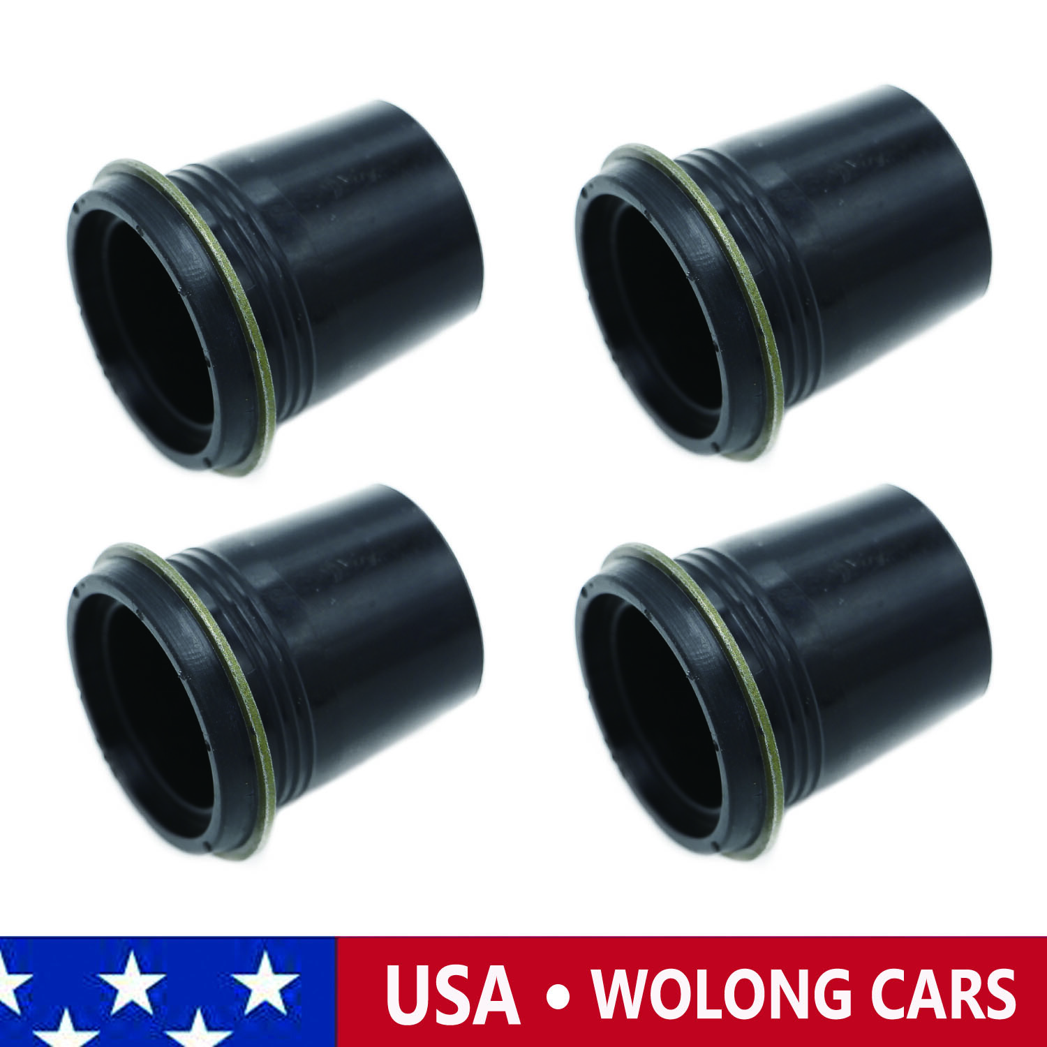 Set of 4 Fuel Injector Pipe Seals Fit for Diesel Engine Yanmar