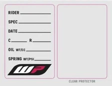 FACTORY EFFEX FACTORY EFFEX NA STICKERS WP SU SPENSION SPEC STICKER (3 PACK) 22-