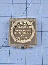 Vintage Polaroid Uv Filter 585 with Case