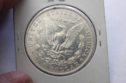 1904 STRONG BREAST FEATHERS UNC+++ MORGAN SILVER DOLLAR - Picture 2 of 2