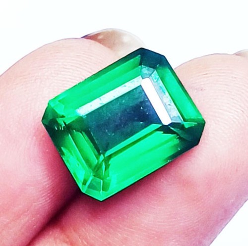 Émeraude Naturelle De Colombie 9+ Carats - Certifiée GGL - Pierre Précieuse Verte - Neuf Avec Cadeau