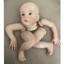 18" Reborn Baby Doll Kit Already Painted Newborn Dolls Unassemble No Hair Gift
