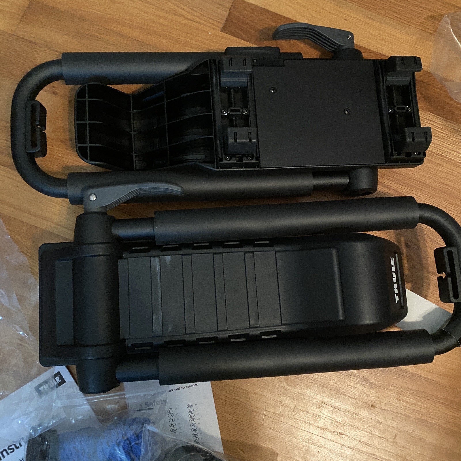 Thule 848 Hull-a-port XT Kayak Carrier Roof Rack Black 2 Boat Capacity