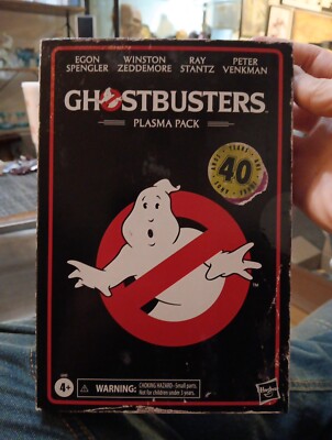 Ghostbusters 40th Ann Plasma Pack 4 Pack 3.75'' In Stock 2024