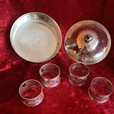 Napkin Serviette Rings with Container