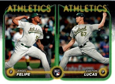 Angel Felipe/Easton Lucas 2024 Topps Update #US306 Rookie RC Athletics