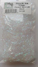 Hareline Fly Tying Synthetics "  RIPPLE ICE FIBER " color: PEARL GREEN HUE