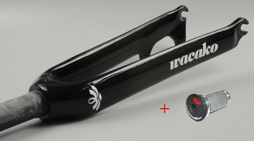 Carbon Fiber Forks & Top Cap & Expansion Extras BMX Bike Rigid Forks 18/20/22 in - Image 4 of 4