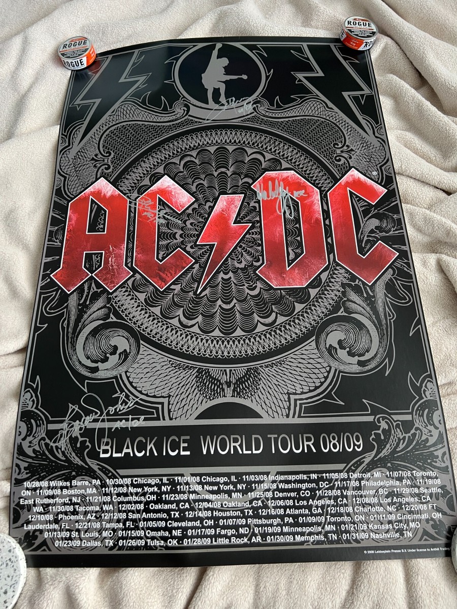 ミュージシャン 00's AC/DC BLACK ICE TOUR 08/09 AC/DC. “Black Ice” Tour Shirt - '08/'09. Black. M | eBay