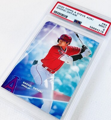 2020 Topps X Steve Aoki Collab Shohei Ohtani #84 Low Pop Limited
