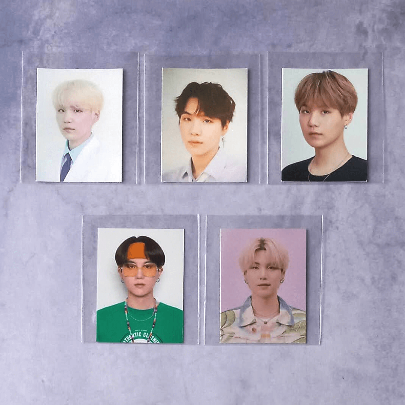 BTS Season's Greetings 2018 2019 2020 2021 2022 Official ID Photo - Suga  Yoongi