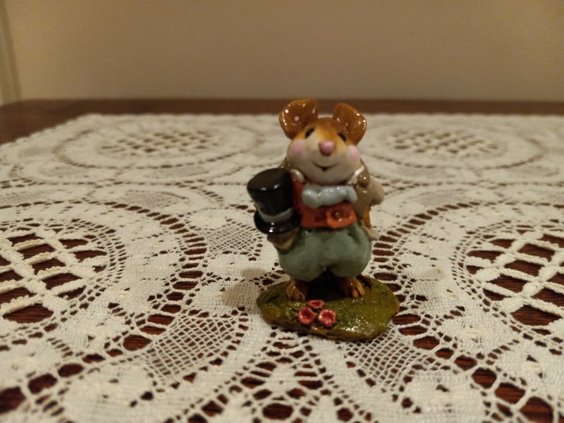 Wee Forest Folk M-195a Lord Mousebatten/Mint Condition/One Year Issue
