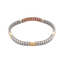 Energetix Bingen Bicolor Flex-Armband in Gold- und Silbertönen 3623 XL