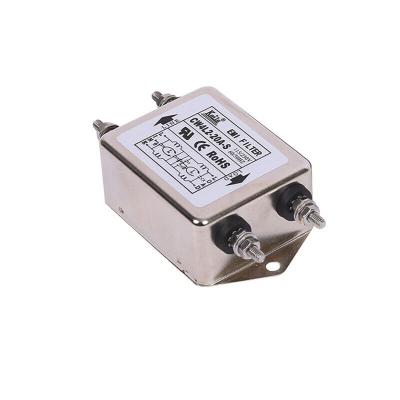Single-phase 220V power filter terminal block wiring 2-stage CW4L2-10A 20A 30A S - Image 2 of 4