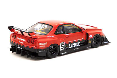 TARMAC SILVIA & STREET WEAPON R34 ミニカー TARMAC SILVIA & STREET WEAPON R34 ミニカー TARMACWORKS T64S