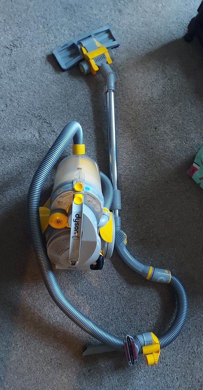 Dyson dc05 vacuum cleaner Fully Working Yellow And Grey eBay