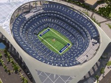  LOS ANGELES RAMS vs TAMPA BAY BUCCANEERS  2021 - SECTION 311 ROW 18