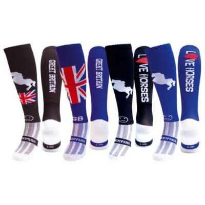 WackySox 4 Pairs for 3 Pairs Saver Pack Sassy Yet Classy Knee Length Sports