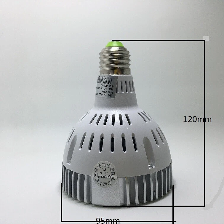 E26 E27 Led par30 light 35Watt White Track spotlight metal halide bulb AC85-265V - Image 3 of 4
