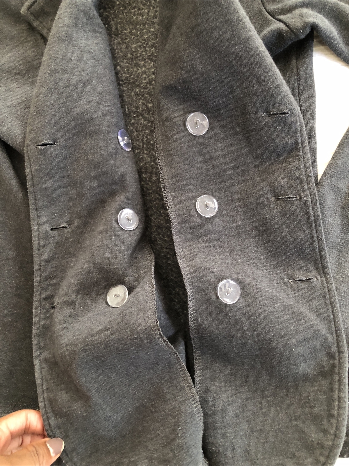 VANS Double Breast Button MEDIUM Collared Jacket … - image 5