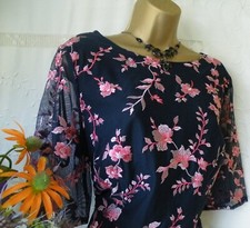 👗******MONSOON PRE-OWNED "ORMIE NAVY" DRESS SIZE 18******👗