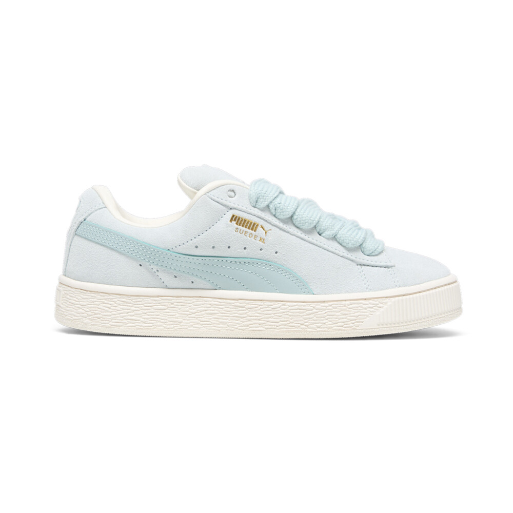 Женские синие кроссовки Puma Suede Xl на шнуровке, повседневная обувь 39764810