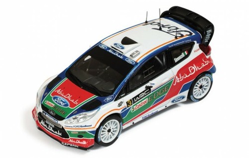 1/43 Ford Fiesta RS WRC Abu Dhabi UK Test Drive 2011 Marco Simoncelli - Foto 5 di 6