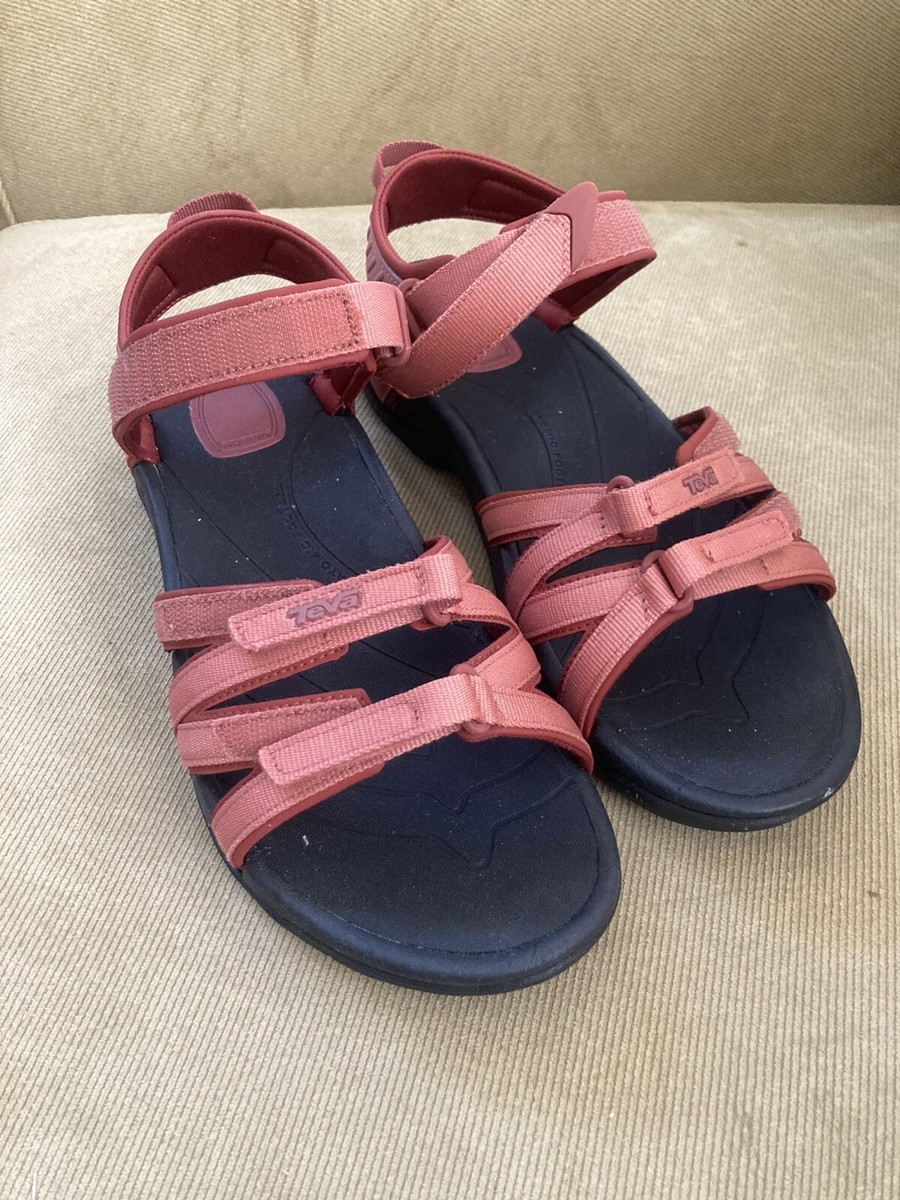 Teva Tirra outdoor hiking sport strappy sandals Size 10 Brown/tan Women