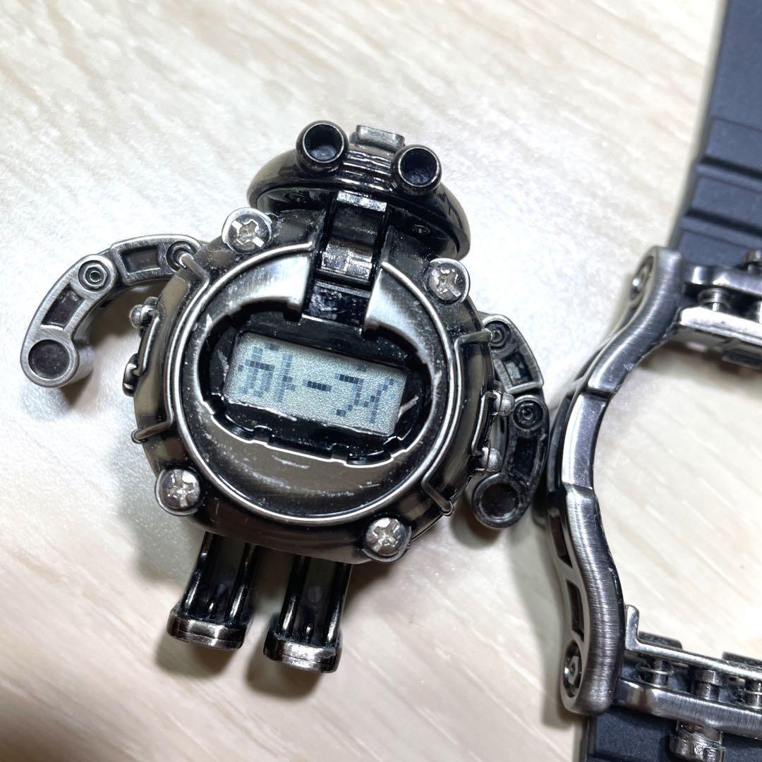 BANDAI Tokima Steam Head Robot Watch Digital 1998 Men's