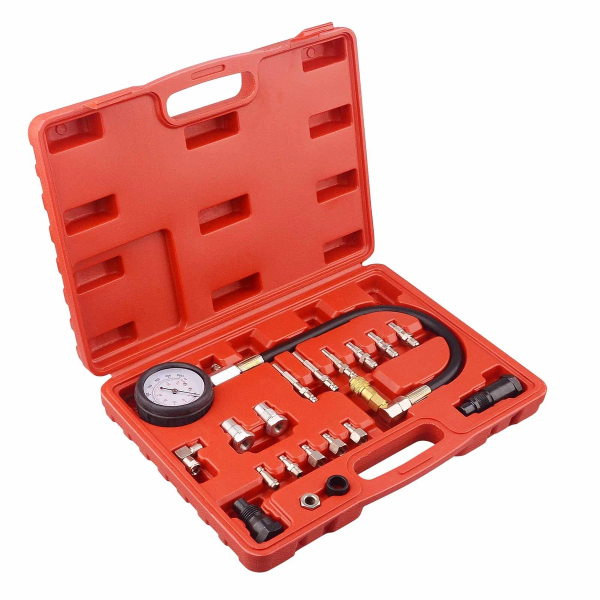 20 pc Diesel Engine Compression Tester Kit Tool Set 0 1000 PSI