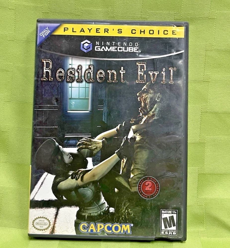 Resident Evil (Nintendo GameCube) Players Choice Edition COMPLETE CIB - SEE PICS