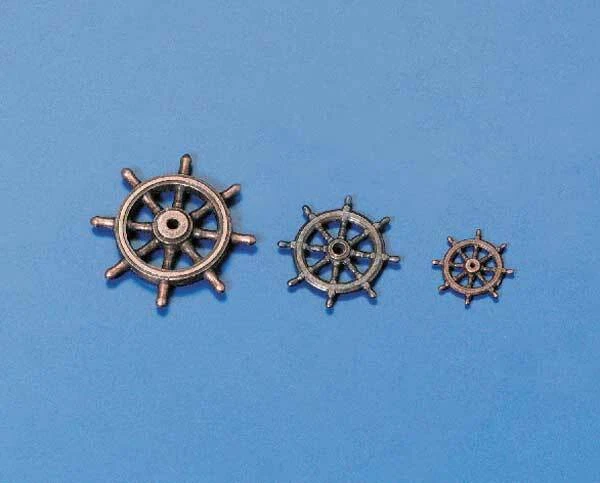 KRICK Steuerrad, Ruderrad brüniert 15mm / 20mm / 30mm 1 Stück