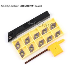 SDJCR0808H07 8x100mm Lathe Turn Indexable Tool Holder DCMT070204 carbide insert