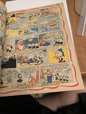 Mickey Magazine 113 December 1952 French Issue Super Rare And Very