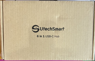 UtechSmart USB-C Hub; 6 in 1 USB C Dock UCN3273 NEW/SEALED