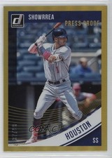 2018 Panini Donruss Variations Press Proof Gold /99 Carlos Correa (Showrrea) u7r