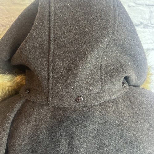Coffee Shop NY NWT Women’s Faux Fur Hood Parka Coat Hipster Preppy Size XL - Picture 11 of 12