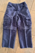 Boy Scouts of America Pants Youth 6 Blue Cargo Convertible Uniform Cotton Shorts
