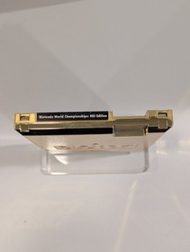 NINTENDO World Championships NES Edition Inserts, Cartridge, & Stand | NO GAME!!