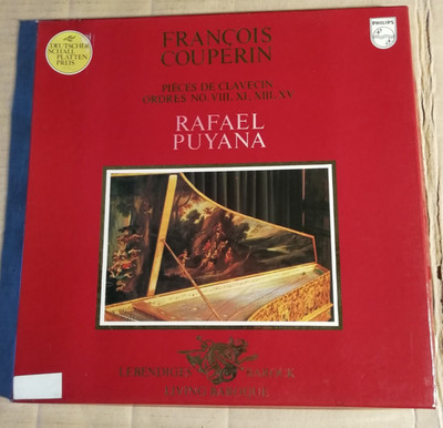 COUPERIN - PIÈCES DE CLAVECIN ORDRRES No. VIII - XV - RAFAEL PUYANA  - 2-LP-BOX