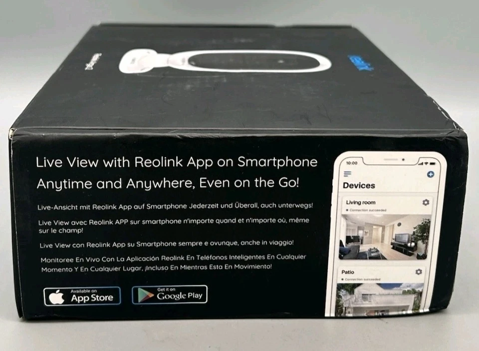 Reolink Security Camera Outdoor, Wireless Rechargable Battery Powered, 1080p - Image 2 of 4